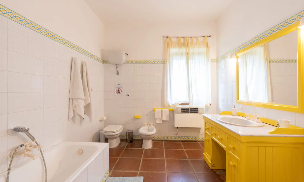 Bagno della camera Gialla - Fattoria Gorgo