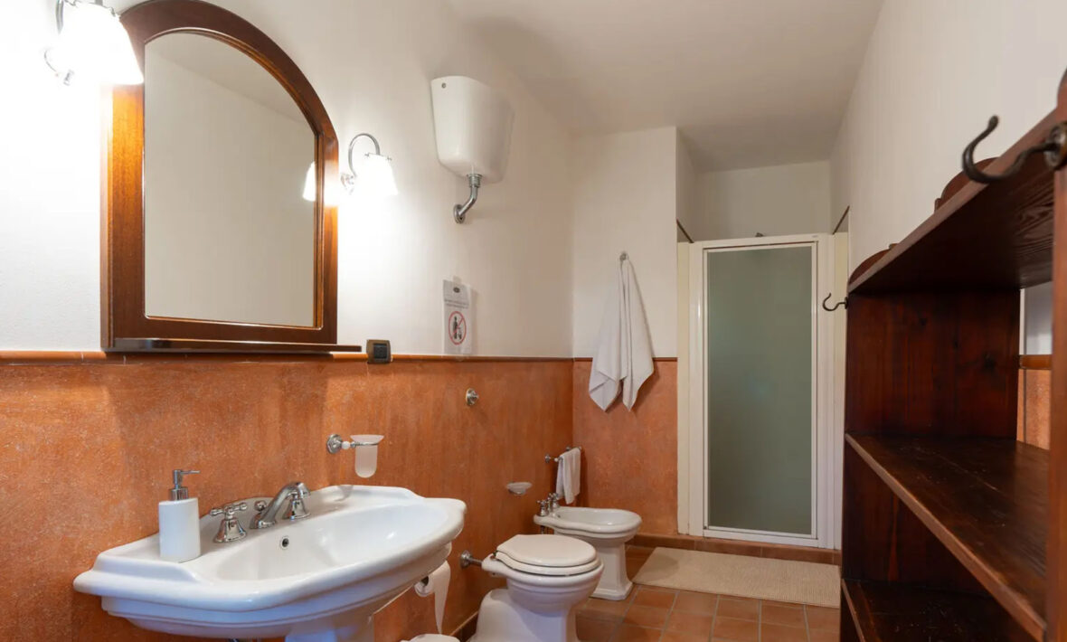 Bagno della camera Ruggine - Fattoria Gorgo