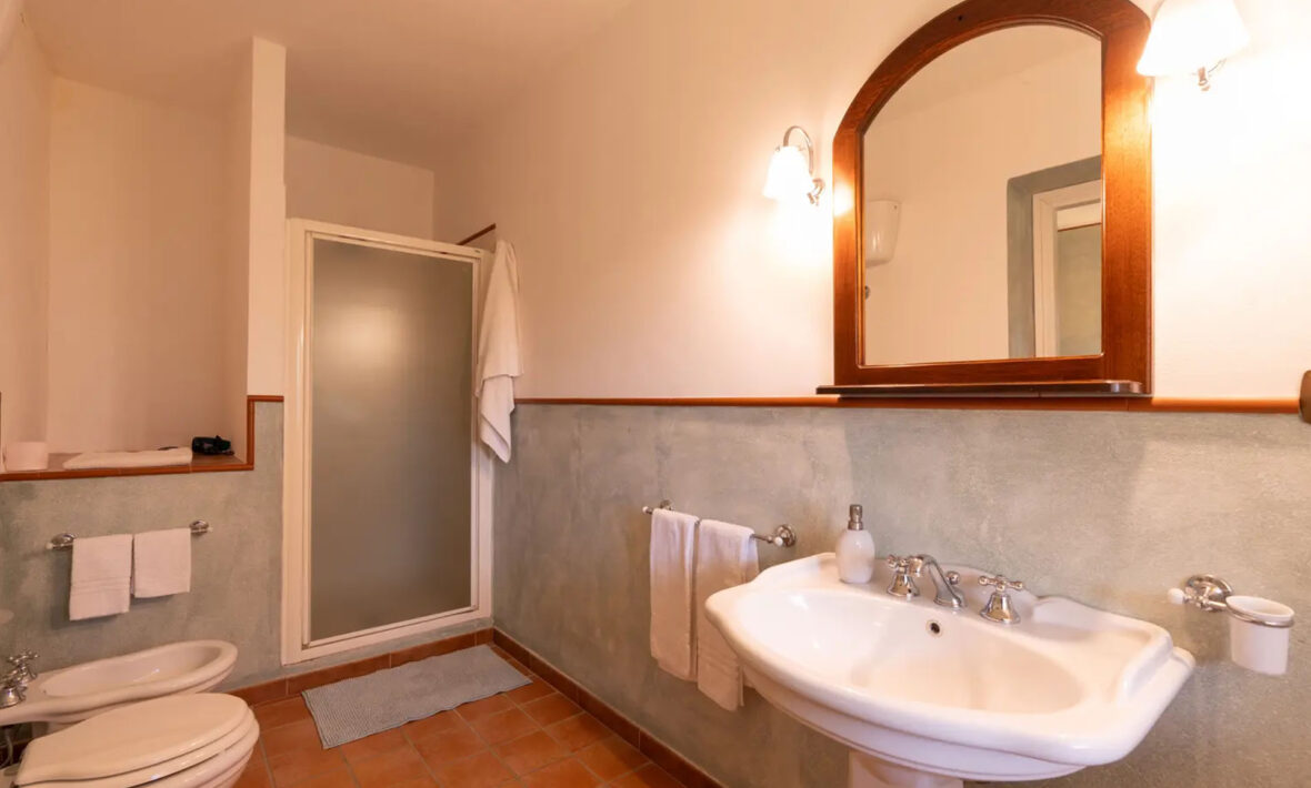 Bagno della camera Verde - Fattoria Gorgo