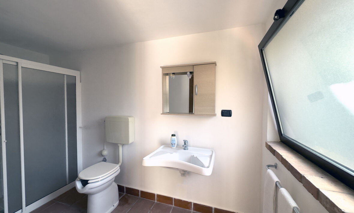Bagno della palestra attrezzata - Fattoria Gorgo